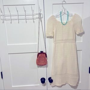 SUNNY NWT crochet Short sleeve dress ! Perfection